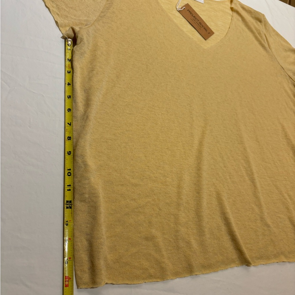 NWT Project Social T Original Textured V in XL - Picture 9 of 9